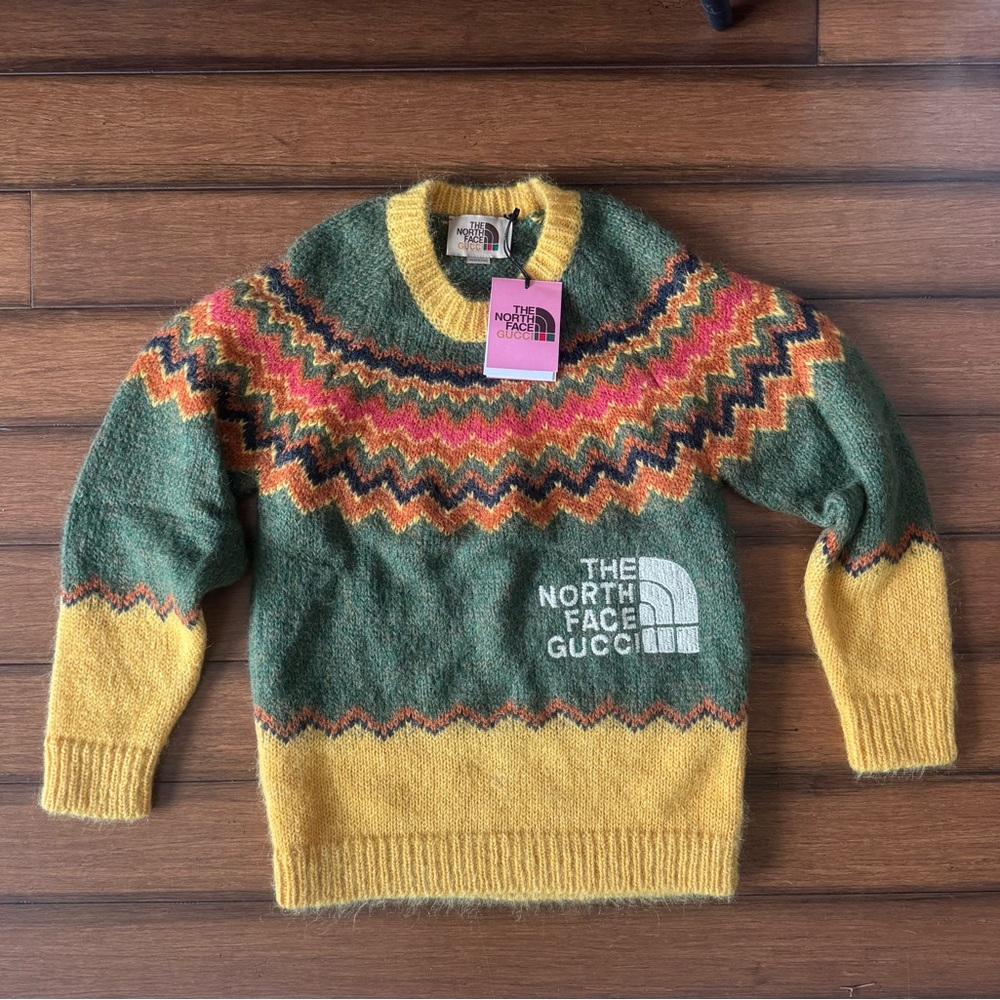 Gucci Multicolor Crew Neck Sweater